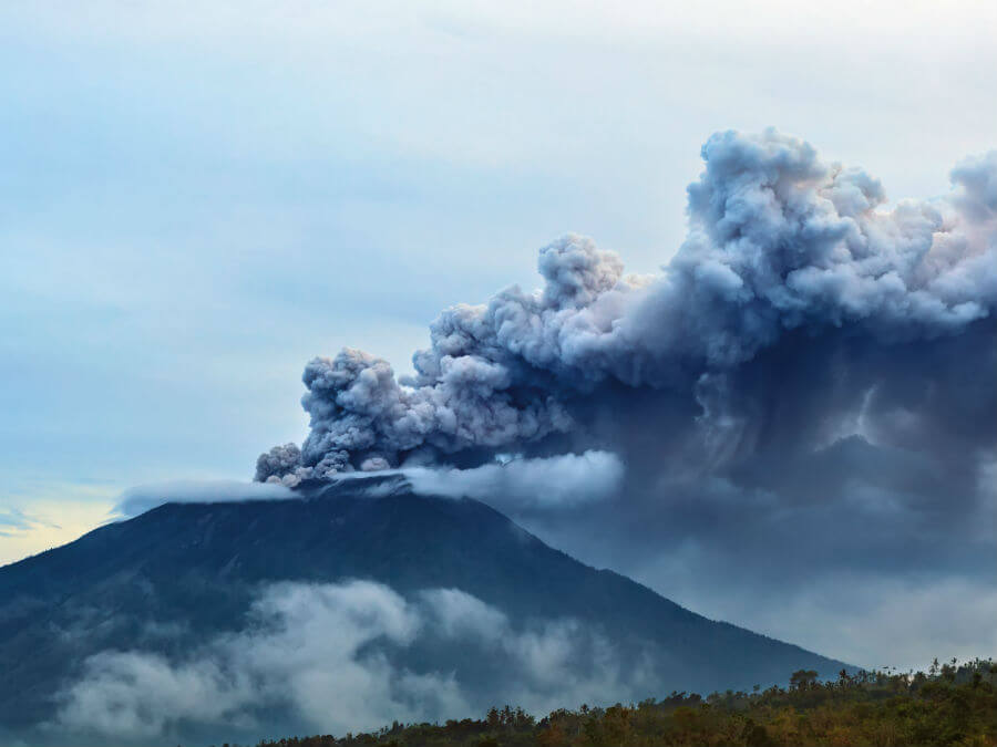 Volcano in Bali