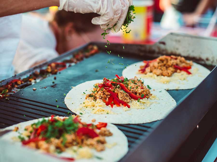 Street food in Fiji