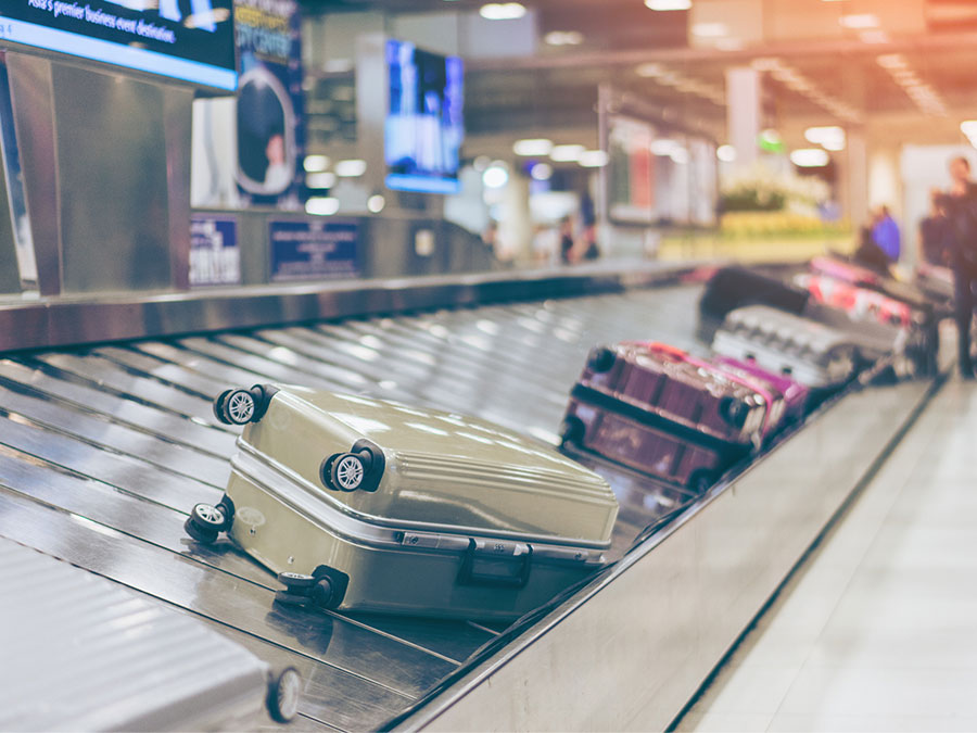 Luggage at airport