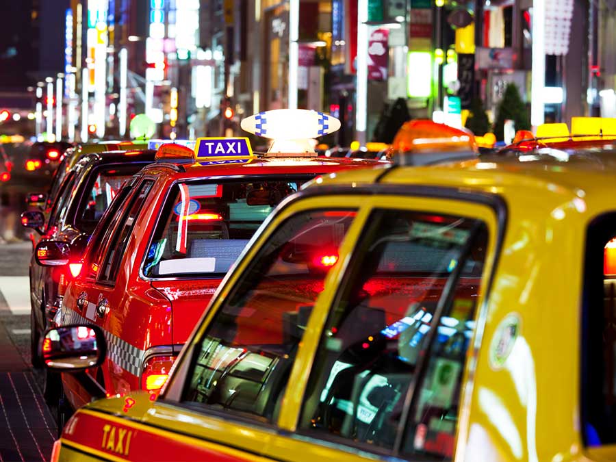 Taxis in Japan